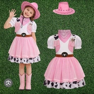 Charming Pink Cowgirl Costume for kids