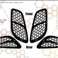 Grill sein/Grill sein indicator honeycomb vespa LX LXV&amp;S Accessories ves