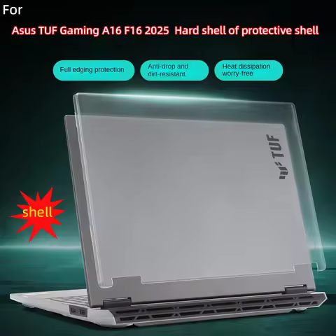 For ASUS TUF Gaming A16 F16 2025 Anti-fall Protective Case 16-inch Notebook FX608LM All-inclusive FA