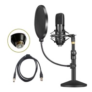 【GoA】-192K High Sampling Rate Computer USB Microphone Recording Microphone Stand Sound Card K Song Set
