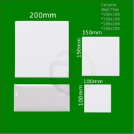 Ceramic Wall Tiles subway tiles color white color black