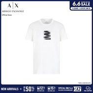 Armani Exchange เสื้อยืดผู้ชาย รุ่น XM000548-AF10362-U0009 - สีออฟไวท์