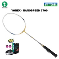 YONEX NANO SPEED 7700 / NANOSPEED 7700 RAKET BADMINTON ORIGINAL