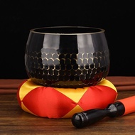 Taiwan Brass Singing Bowl Buddhist Sound Bowl Meditation Yoga Ritual Bowl Home Black Brass