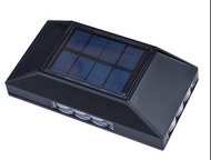 防水太陽能燈 – 白光 12 LED Solar Light – White Light  12個LED太陽能壁燈 戶外燈 花園圍欄防水太陽能LED燈庭院街道景觀花園裝飾牆燈 - 白光 12 LED 