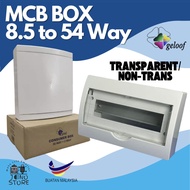GELOOF PVC MCB BOX DB BOX 8.5 WAY-54 WAY PVC MCB Box / Consumer PVC Box / DB Box Easy Installation