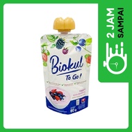 Biokul Yoghurt To Go Mixberry Pouch 80 gr
