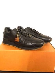LV x supreme black sneaker