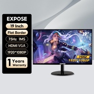 EXPOSE จอคอมพิวเตอร์ 24 นิ้ว จอคอม 144hz monitor 24 นิ้ว จอคอม 165hz จอโค้ง เต็มจอไร้ขอบ จอคอมพิวเตอ