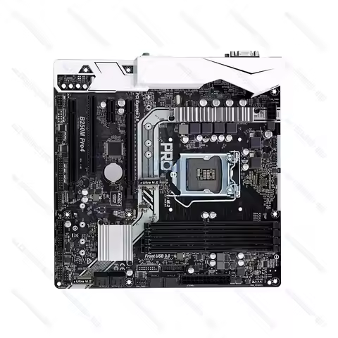 USED For ASROCK B250M-PRO4 Motherboard LGA1151 DDR4 64G HDMI+DVI+VGA M-ATX Tested ok