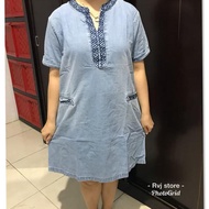 Aj6d dress jeans wash Wanita mini dress jeans Wanita mkc2
