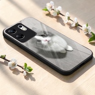 Case Latest Infinix Zero 30 4G/5Ghp - Fashion Case Cat Casing hp Case Softcase Hardcase 2D Glossy Ba