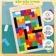 Smart Puzzle Toy, Wooden Brick Toy Dau Dau Store