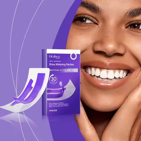 Teeth Whitening Strips Cleaning Dental Yellow Plaque Stains Removal Bleacher Restore Bright Tooth Or