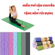 High-end 8MM TPE Routing YOGA Mat Type 1