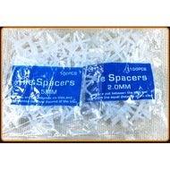 MOSAIC TILE SPACER - 2mm 2.5mm 3mm (500 pcs)