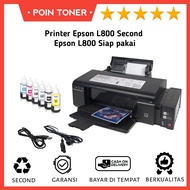 Printer Epson L800 Second Siap pakai