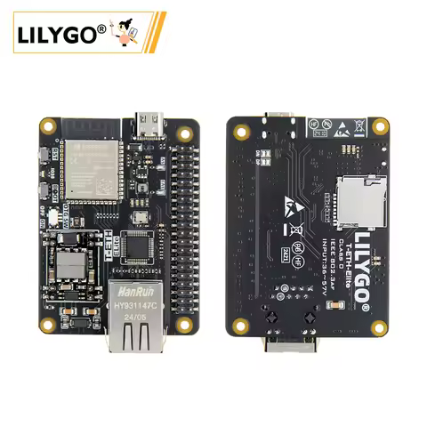 LILYGO® T-ETH-ELite ESP32-S3 Ethernet Development Board W5500 Module Scalable T-SX1302 LoRa Gateway 