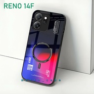 HP Glossy Glass Softcase OPPO RENO 14F - RENO 14F - OPPO RENO 14F - RENO 14F 2025 - Casing OPPOhp