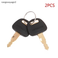 [rangevoyage2] 2 PCS H800 Excavator  Key For Hitachi ZAX ZAXIS Grab BU0028 Zax ex60 / 70 / 120 / 200