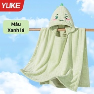Khăn Tắm Áo Choàng Trẻ Em Có Mũ YUKE 5019 Chính Hãng - OneSport