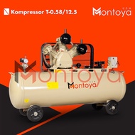 Montoya Air Compressor 7.5 hp T-0.58/12.5+7.5 hp 3 phase Dynamo