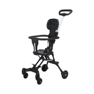 รถเข็นเด็ก แบบกะทัดรัด พร้อมด้ามเข็น ]นั่งได้สองทาง K03