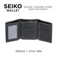 Seiko Wallet Leather Trifold (With RFID Blocker) 1808