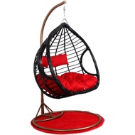 Home Indoor Balcony Swing Basket Rattan Chair Glider Rocking Chair Outdoor Casual Lazy Nest Chair Hammock Cradle Chair