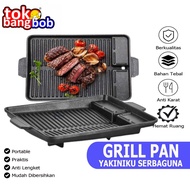 Korean Yakiniku BBQ Grill Pan Package Korean BBQ Grill Non-Stick Grill/