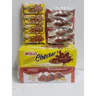 Apollo Checker Chocolate Wafer Bar / Apollo Roka Peanut Bar