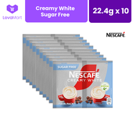 Nescafe Creamy White Sugar Free 3-in-1 Coffee Twin Pack, 22.4g x 10