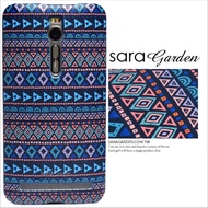 【Sara Garden】客製化 手機殼 ASUS 華碩 Zenfone3 Deluxe 5.7吋 ZS570KL民族風三角圖騰保護殼 硬殼