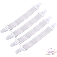 SWT 4Pcslot Bed Sheet Grippers Nonslip Blanket Mattress Cover Sofa Bed Fasteners Elastic Clip Holders