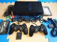 【回憶瘋】PS2全套主機--內建遊戲+贈送"2TB硬碟"