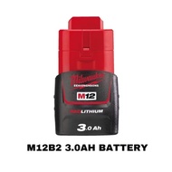 MILWAUKEE M12 B3-30.0AH BATTERY - KSW (710055)