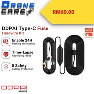 DDPAI 12/24V Type-C Hardwire Kit for MINI5/ Z40/ Z50 / Mola N3 Pro/ N1 Dual Dash Cam
