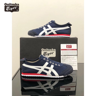 New Onitsuka Tiger Shoes 66 First Layer Calf Leather Men's and Women's Fashion Shoes Tigers Walking Shoes
