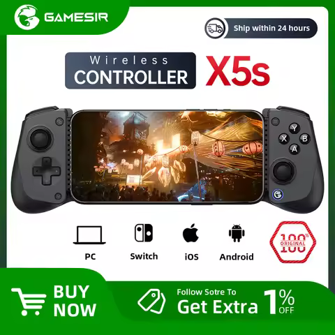 GameSir X5 s Type-C Android Ios Mobile Gaming Controller Mando para Móvil Gamepad for IOS Android PC