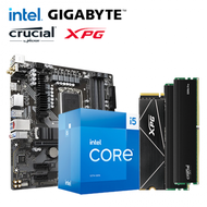 【重磅價】Intel【10核】Core i5-14400+技嘉 B760M DS3H AX DDR4+美光 Crucial PRO DDR4-3200 16G*2+威剛 XPG S70 BLADE 1TB