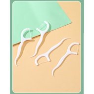 Dental floss toothpick box of 50, dental floss toothpick