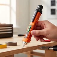 PEAKMETER PM8908C Professional Non-Contact Voltage Tester Pencil, Smart AC Live/Phase Wire Breakpoin