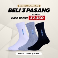 Marel Socks - 3 Pairs of Crew Socks - Casual Socks - Men's and Women's Socks Crew Socks Men