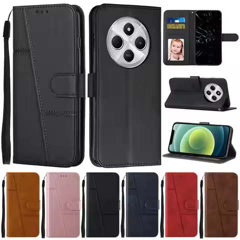 For Xiaomi Poco C75 Case Flip Wallet Book Cover for Coque Xiomi POCO C75 Phone Case PocoC75 C 75 C65