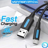 Vention Micro USB Cable 3A Android Charger Cable Data Cable USB 2.0 Fast Charging Cable