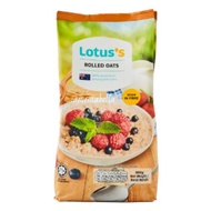 Lotus's Rolled Oats 800g Tesco Australian Wholegrain Oats High in Fibre Tesco