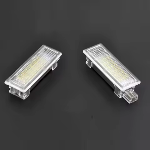 2PCS LED Courtesy Footwell Under Door Light No Error for BMW 1/3/5/7series E87 E90 E92 E93 F10 E60 E
