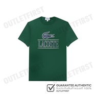 LACOSTE รุ่น MENS REGULAR FIT SIGNATURE PRINT T-SHIRT CODE: TH6403 10 132 เสื้อยืดคอกลมผู้ชาย เสื้อส