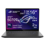 華碩 - ROG Zephyrus G16 (2025) GU605CR-QR193W(Ultra 9-285H, 32GB, 2TB SSD, RTX5070Ti)