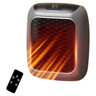 Electric Heater Mini Ceramic Plug-in Heater 800W Low Consumption 2 Modes with Remote Control for Hom